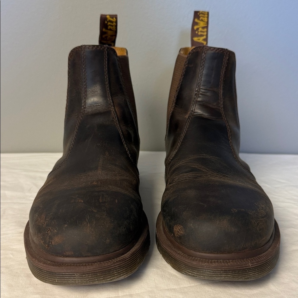 Dr. Martens 2976 Chelsea Boots Brown Leather US 11 - Picture 2 of 7